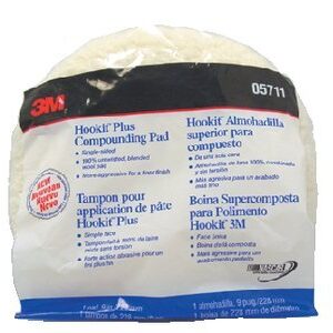 3M 05711 yün pasta pedi 9 in 228,6 mm