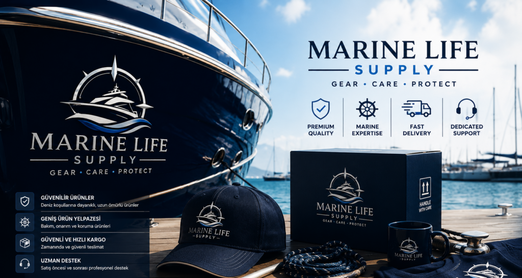 Marine Life Supply profesyonel yat ve tekne bakım malzemeleri