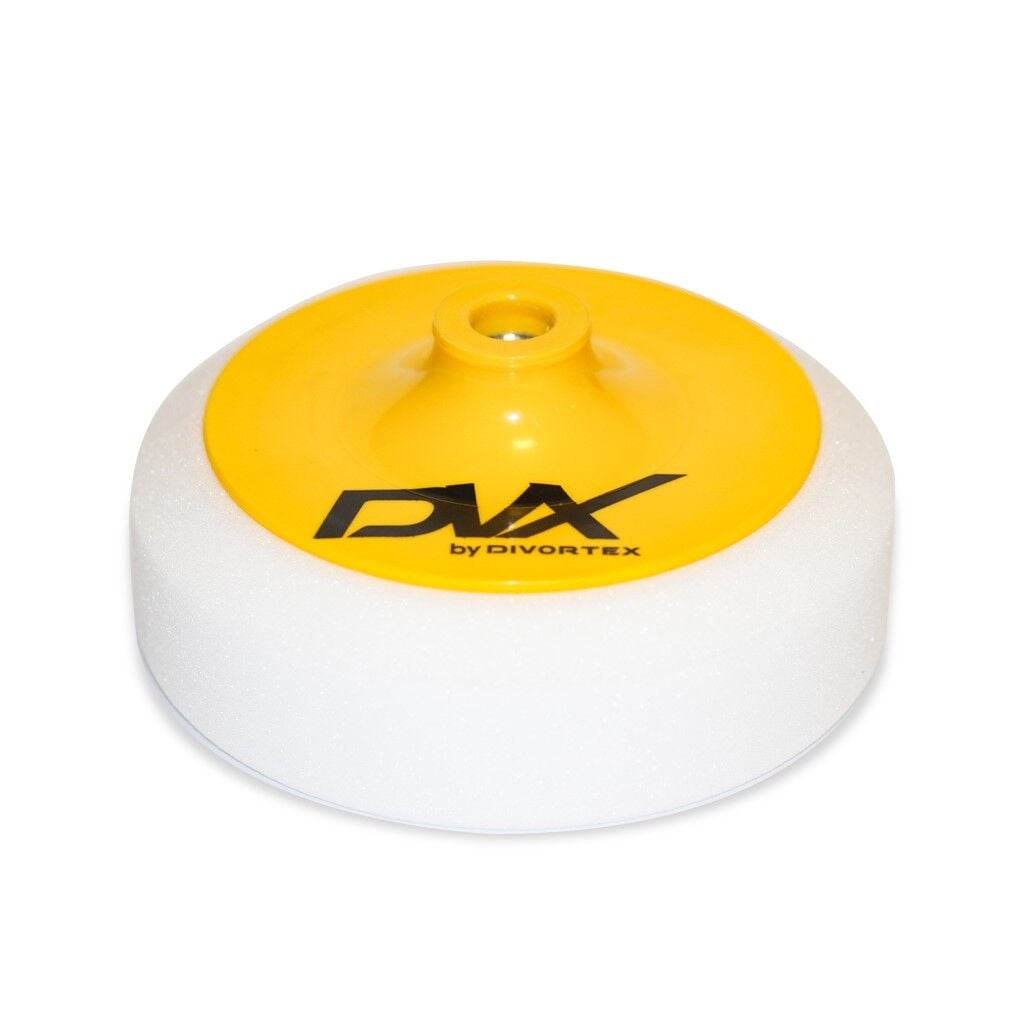DVX3031 beyaz aplikatörlü heavy cut çizik giderici polisaj süngeri 150 x 45 mm